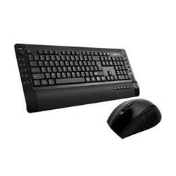 Connect IT CI-60 COMBO bezdrátový set klávesnice a myši - palm rest multimediální klávesnice + optická myš