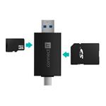 CONNECT IT Čítačka kariet USB-C/USB-A