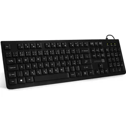 Connect IT CKB-2100-CS Chocolate kancelářská nízkoprofilová klávesnice černá - Klávesnice