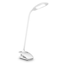 CONNECT IT CLIP stolní Led lampička s klipem, BÍLÁ