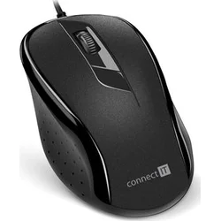 Connect IT CMO-1200-BK myš optická, USB, 1000 DPI