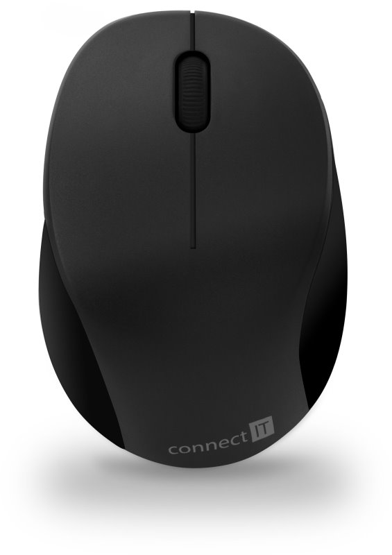 CONNECT IT Combo bezdrôtová čierna klávesnica + myš, CZ + SK rozloženie