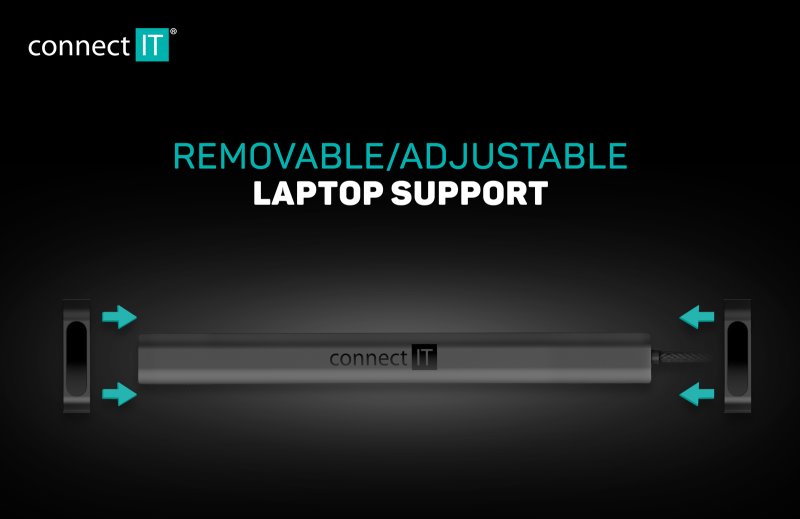 CONNECT IT Dokovacia stanica USB-C, Multi10IN1 (1xHDMI), externá