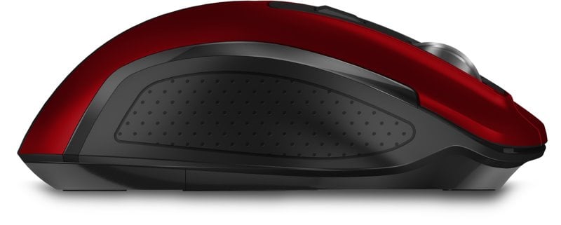 CONNECT IT Dual SmartSwitch bezdrátová myš, USB-A + C, ČERVENÁ