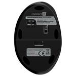 Connect IT For Health Ladies, ergonomická vertikálna myš, bezdrôtová CMO-2600-BK