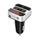 Connect IT InCarz Bluetooth transmitter, STŘÍBRNÝ