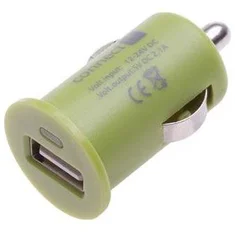 Connect IT InCarz Colorz nabíječka do auta 1xUSB 2.1A, zelený CI-587