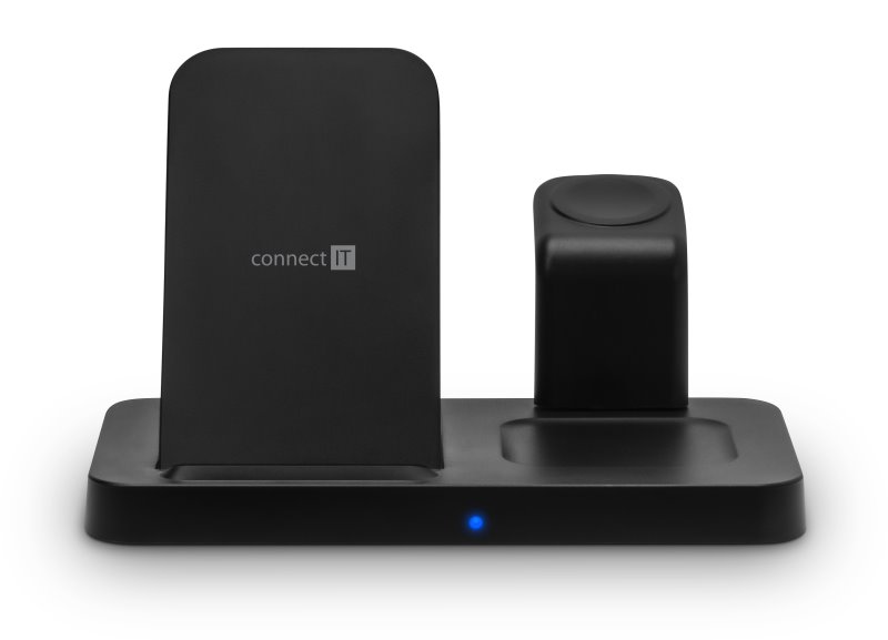 CONNECT IT MultiCharge 3v1 Bezdrôtová nabíjačka Qi pre Samsung