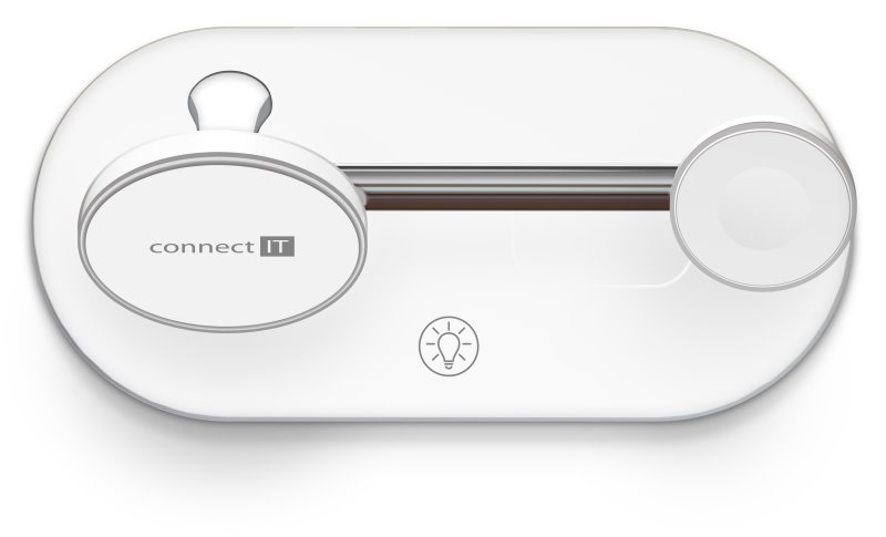 CONNECT IT MultiCharge 5 in 1 MagSafe Wireless Fast Charge, BIELA