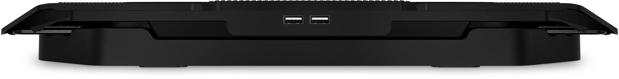 Connect IT NEO RGB chladiaca podložka pod notebook, čierna