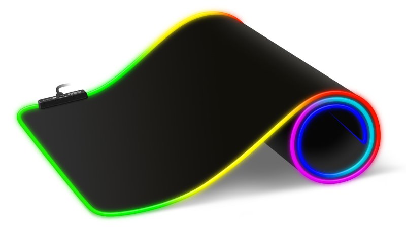Connect IT NEO RGB podsvietená podložka pod myš a klávesnicu, veľ. L CMP-3100-LG