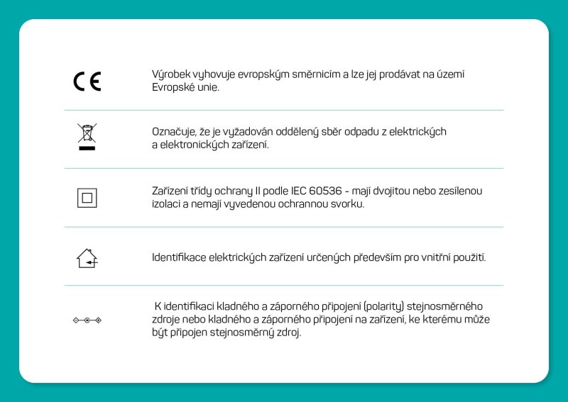 CONNECT IT prodlužovací kabel , 5 zásuvek, 2 m, s vypínači (bílá)
