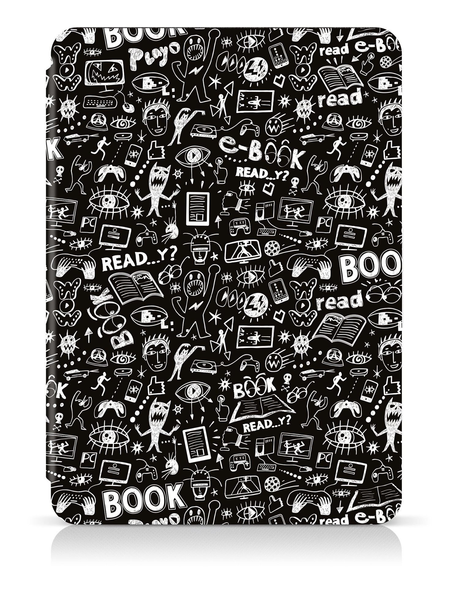 Connect IT puzdro pre Amazon New Kindle 2019/2020 (10. gen.), 2019/2020 Doodle CEB-1051-DD