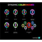 CONNECT IT Streaming Box Selfie10Ring kruhové 10" RGB LED svetlo
