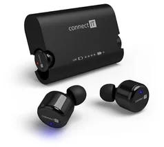 Connect IT True Wireless HYPER-BASS černá