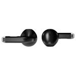 CONNECT IT True Wireless SonicBass slúchadlá do uší s mikrofónom, ČIERNA