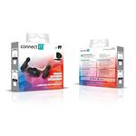 CONNECT IT Wireless Lavalier mikrofon Lightning (2 ks + receiver) set ČERNÝ