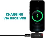 CONNECT IT Wireless Lavalier mikrofon USB-C (2 ks + receiver) set ČERNÝ