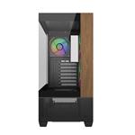 Cooler Master case Elite 690 Wood, Černá