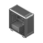 Cooler Master case MasterFrame 600 Mesh Silver ARGB