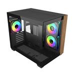 Cooler Master Elite 481 Wood, černá