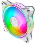 Cooler Master MasterFan MF120 Halo 3ks, biela
