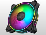 Cooler Master MasterFan MF120 Halo, ARGB, 3ks, čierna
