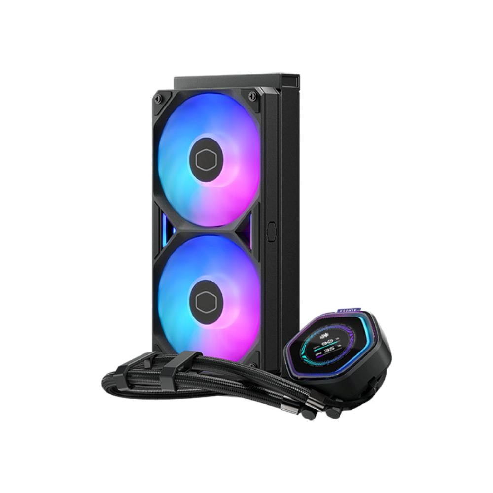 Cooler Master MasterLiquid Atmos II LCD 240, černá