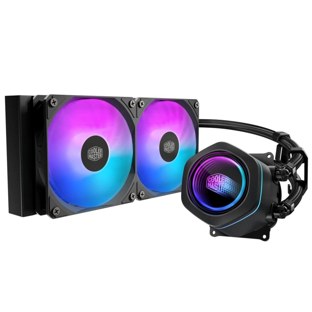 Cooler Master MasterLiquid Core Nex Digital 240, ARGB, černá