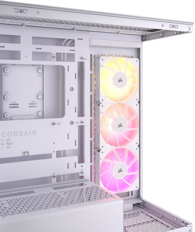 Corsair 3500X ARGB, bílá