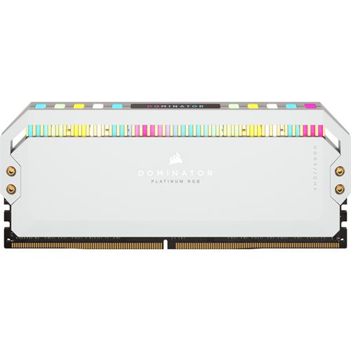 Corsair Dominator Platinum/DDR5/32GB/5600MHz/CL36/2x16GB/RGB/biela