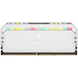 Corsair Dominator Platinum/DDR5/32GB/5600MHz/CL36/2x16GB/RGB/White