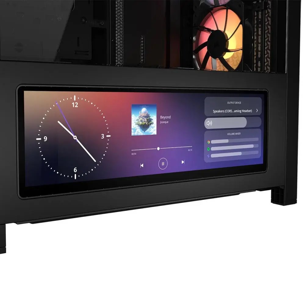 Corsair Frame 4000D LCD RS ARGB skříň, černá