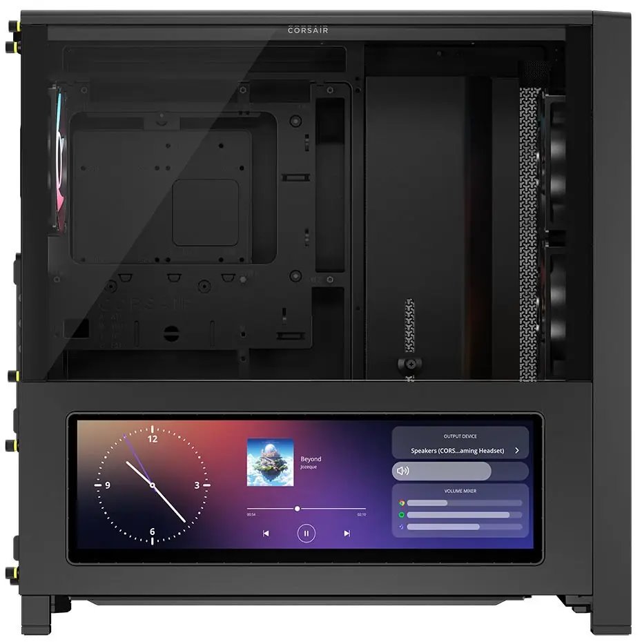 Corsair Frame 4000D LCD RS ARGB skříň, černá