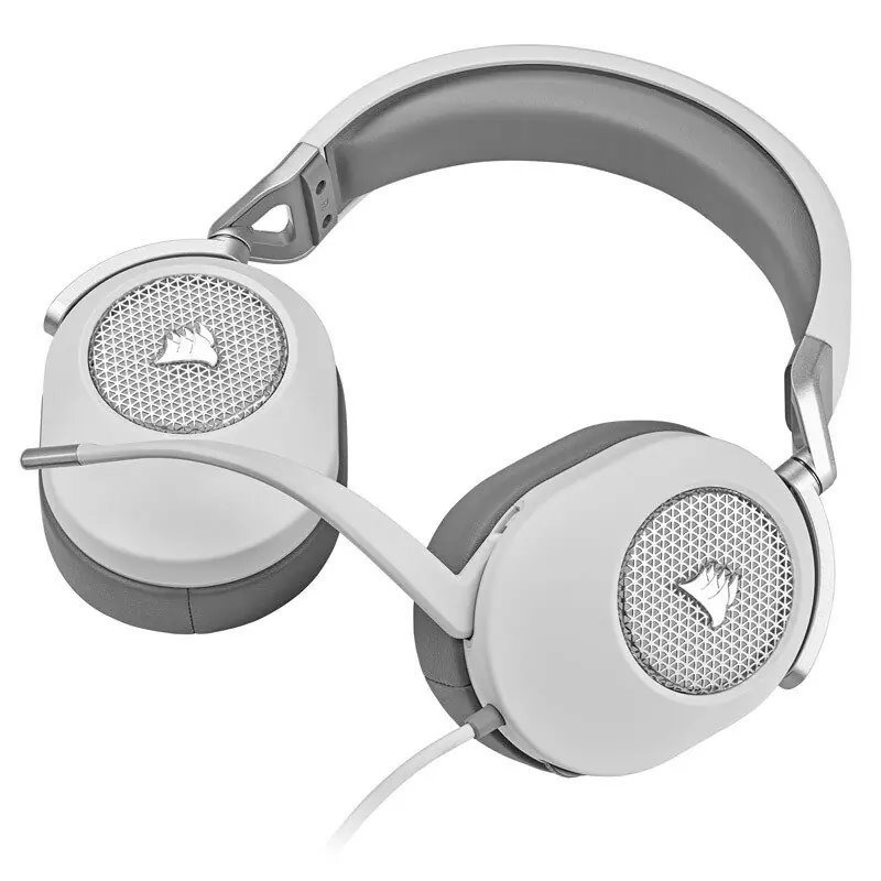 Corsair HS65 Surround headset, bílý