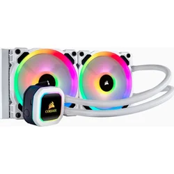 Corsair Hydro Series H100i RGB PLATINUM SE, bílý