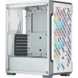 Corsair iCUE 220T RGB Airflow, biela