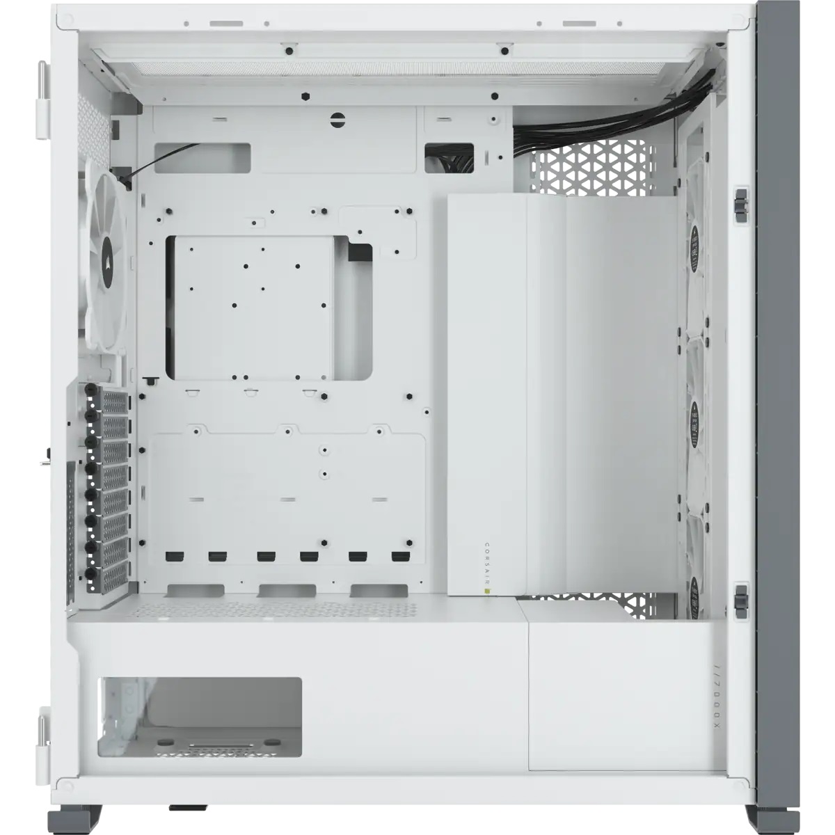Corsair iCUE 7000X RGB TG, bílá