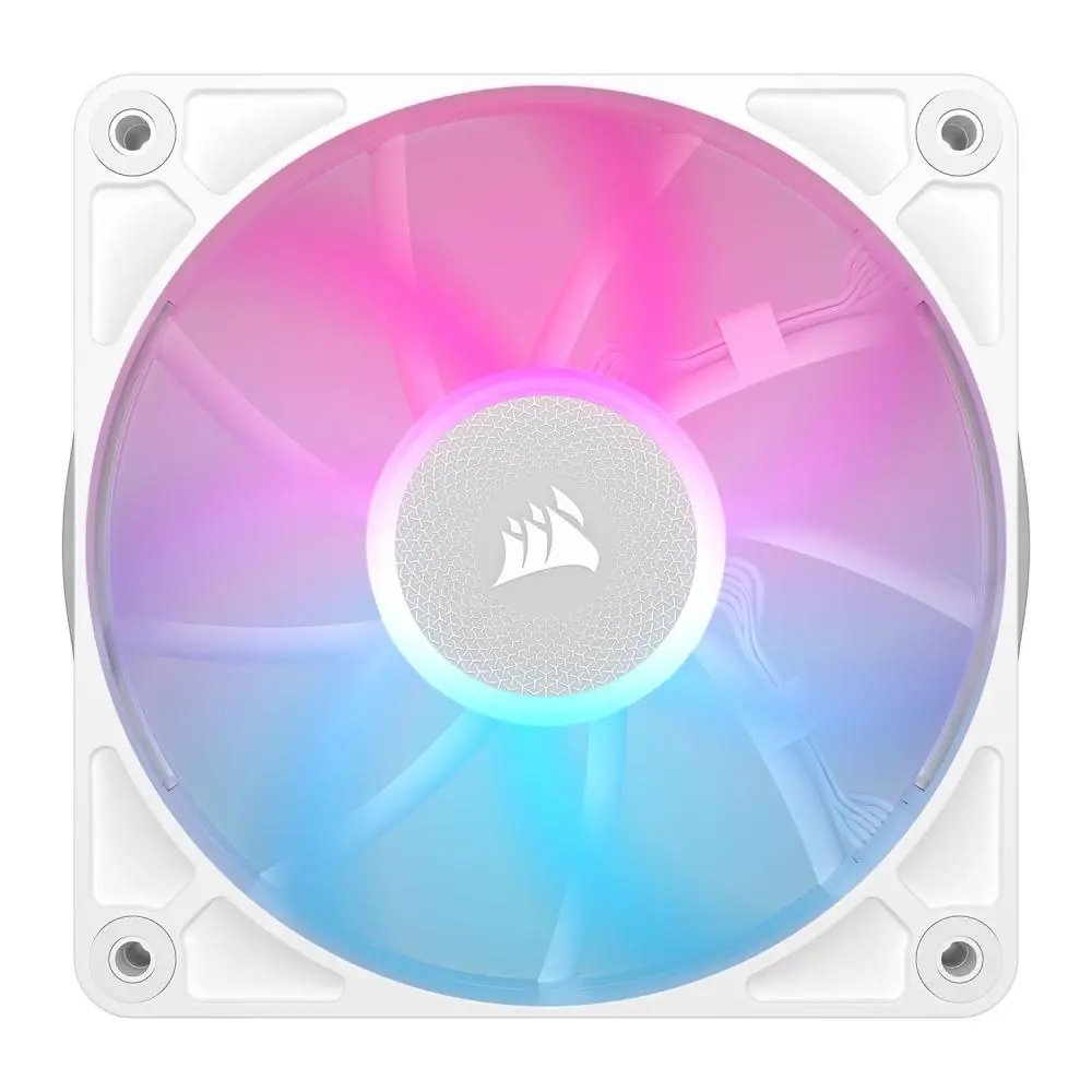 Corsair iCUE Link RX120 RGB 120 mm, biely