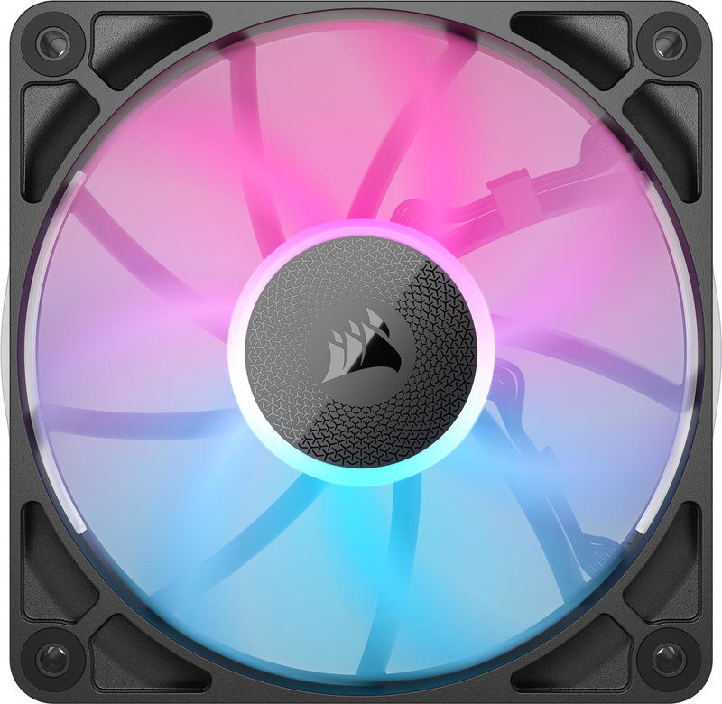 Corsair iCUE LINK RX120 RGB 120mm (3ks), černá
