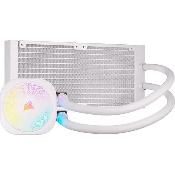 Corsair iCUE Link Titan 240 RX RGB, biely