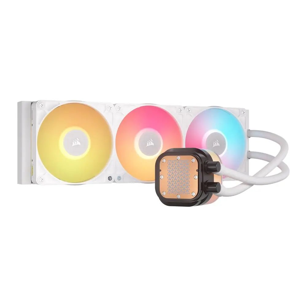 Corsair iCUE Link Titan 360 RX LCD RGB, biely