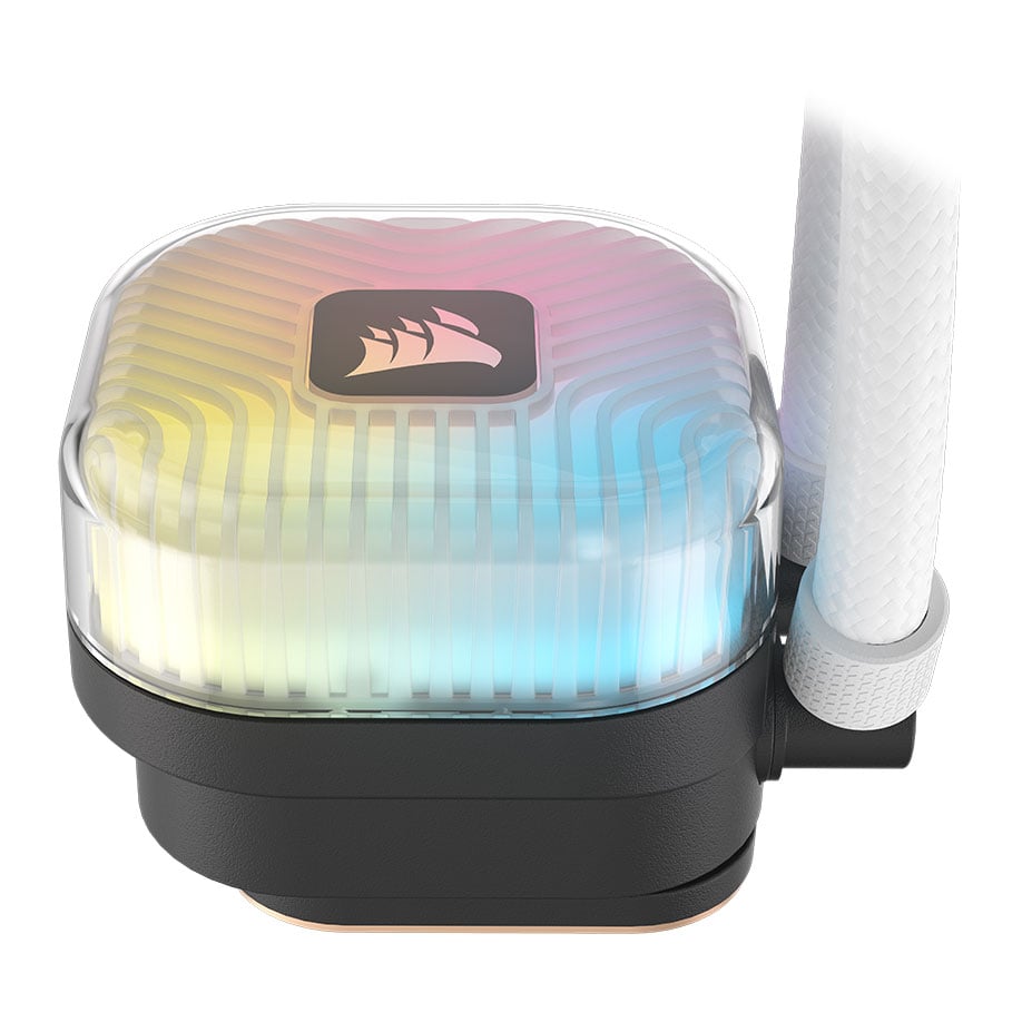 Corsair iCUE LINK TITAN II 360 RX RGB, bílá