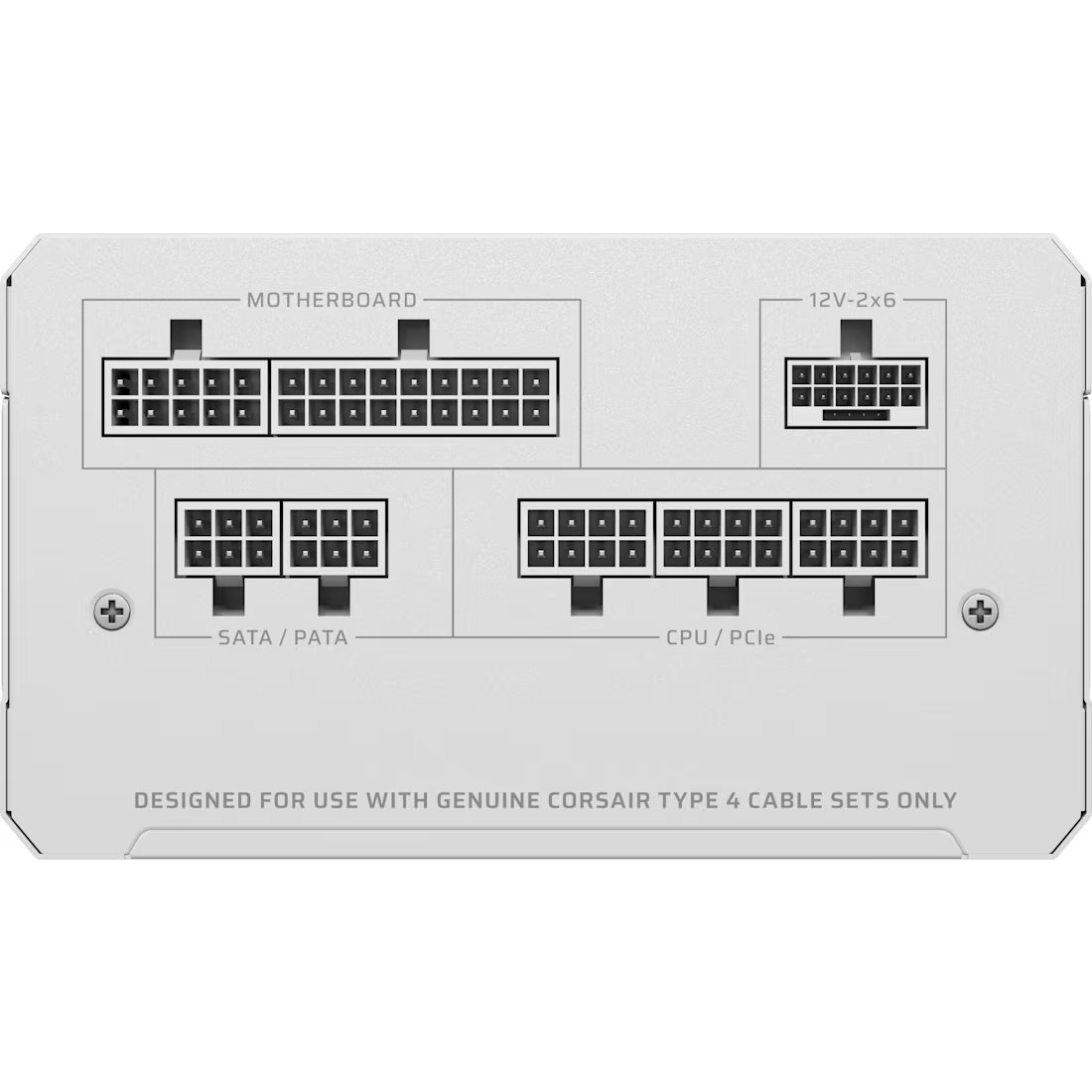 Corsair RM850e 850 W, bílý