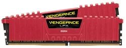 Corsair Vengeance LPX DDR4 16GB (2x8GB) 3200MHz CL16 Red CMK16GX4M2B3200C16R