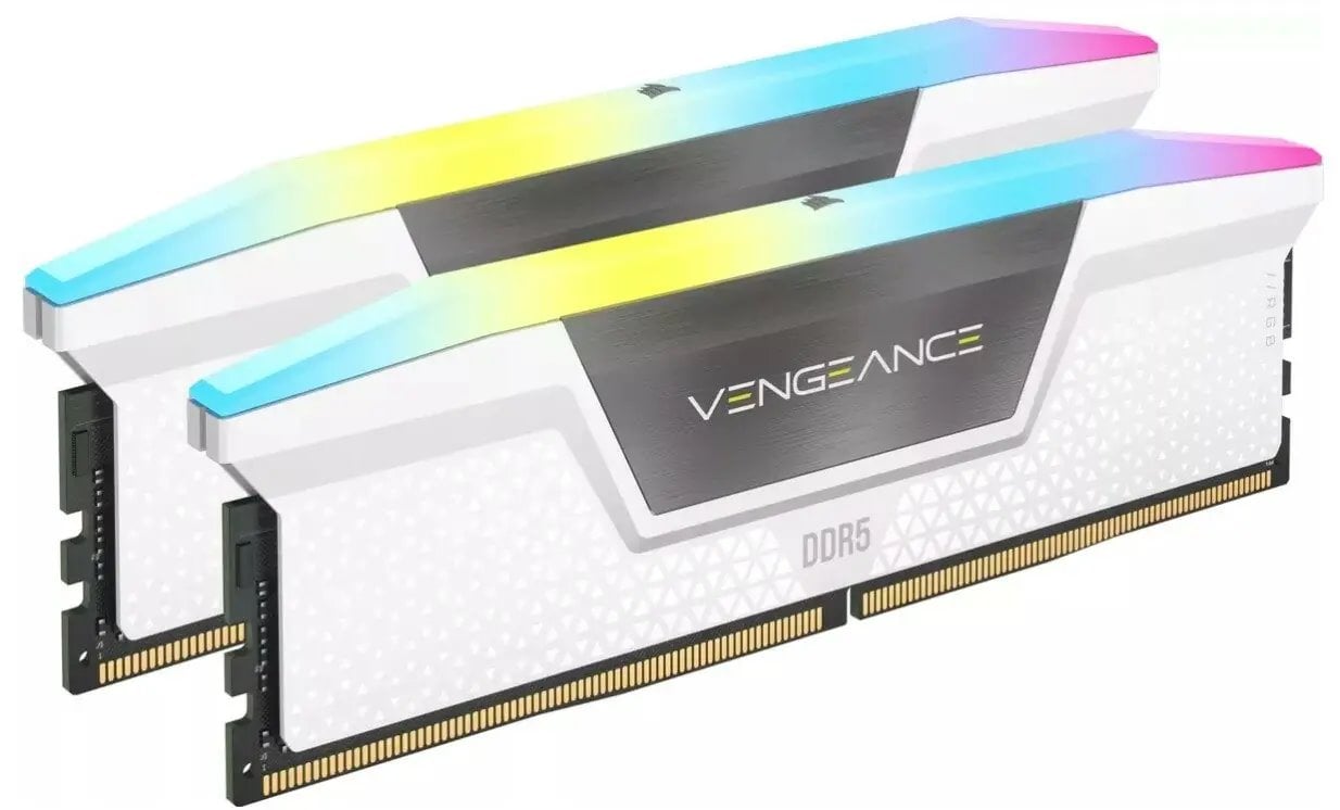Corsair Vengeance RGB DDR5 32GB 6000MHz, bílá