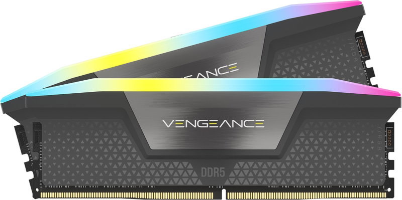 Corsair Vengeance RGB DDR5 32GB 6400MHz, šedá