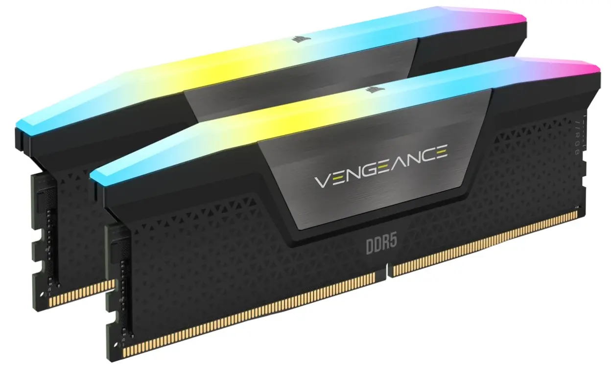 Corsair Vengeance RGB DDR5 64GB 6000MHz, černá