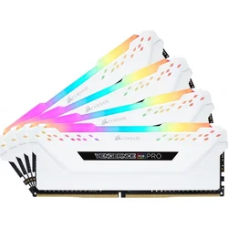 CORSAIR Vengeance RGB PRO 32GB (4x8GB) DDR4 3600MHz CL18, biela CMW32GX4M4C3600C18W