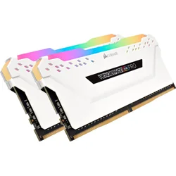 Corsair Vengeance RGB PRO DDR4 16GB (2x8GB) 3000MHz CL16 White CMW16GX4M2C3200C16W